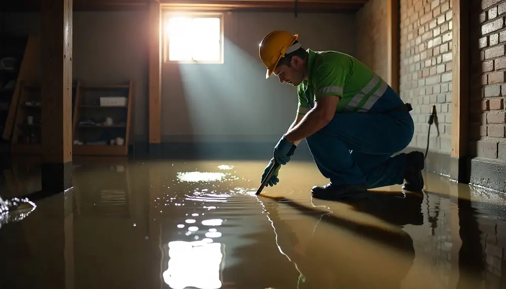 Professional water damage restoration services in Gwynn, VA